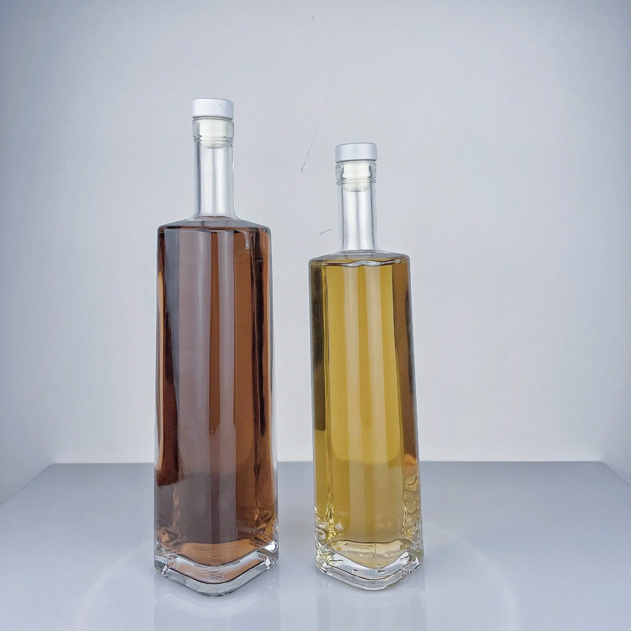 700ml 1000ml Γυαλίνο Φλασκό για Βουρβόν, Τζίν, Βραντί, Βότκα