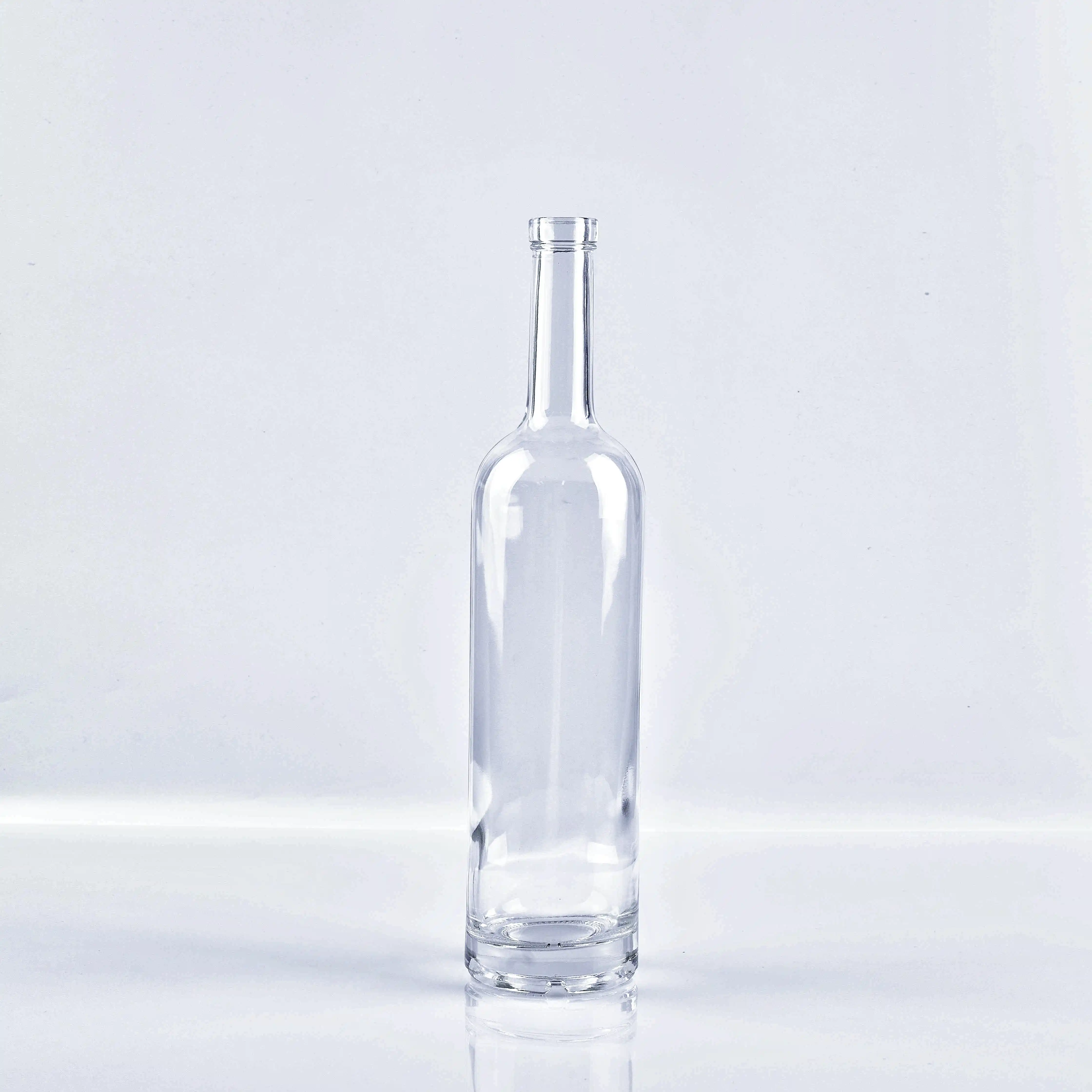 750ml Bordalesa Γυαλίνο Φλασκό για Βότκα, Τεquila, Τζίν, Μεσκάλ